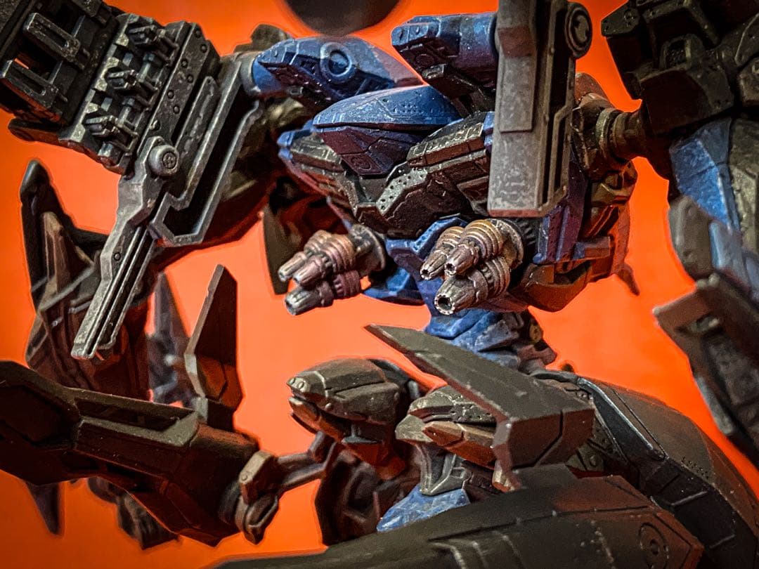 完成品　スティールヘイズ　30MM プラモデル　アーマードコア　AC6