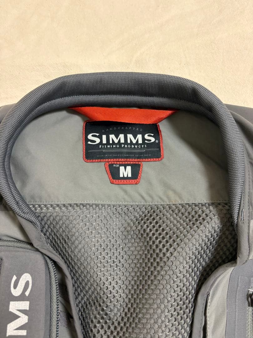 SIMMS フィッシングベスト M グレー