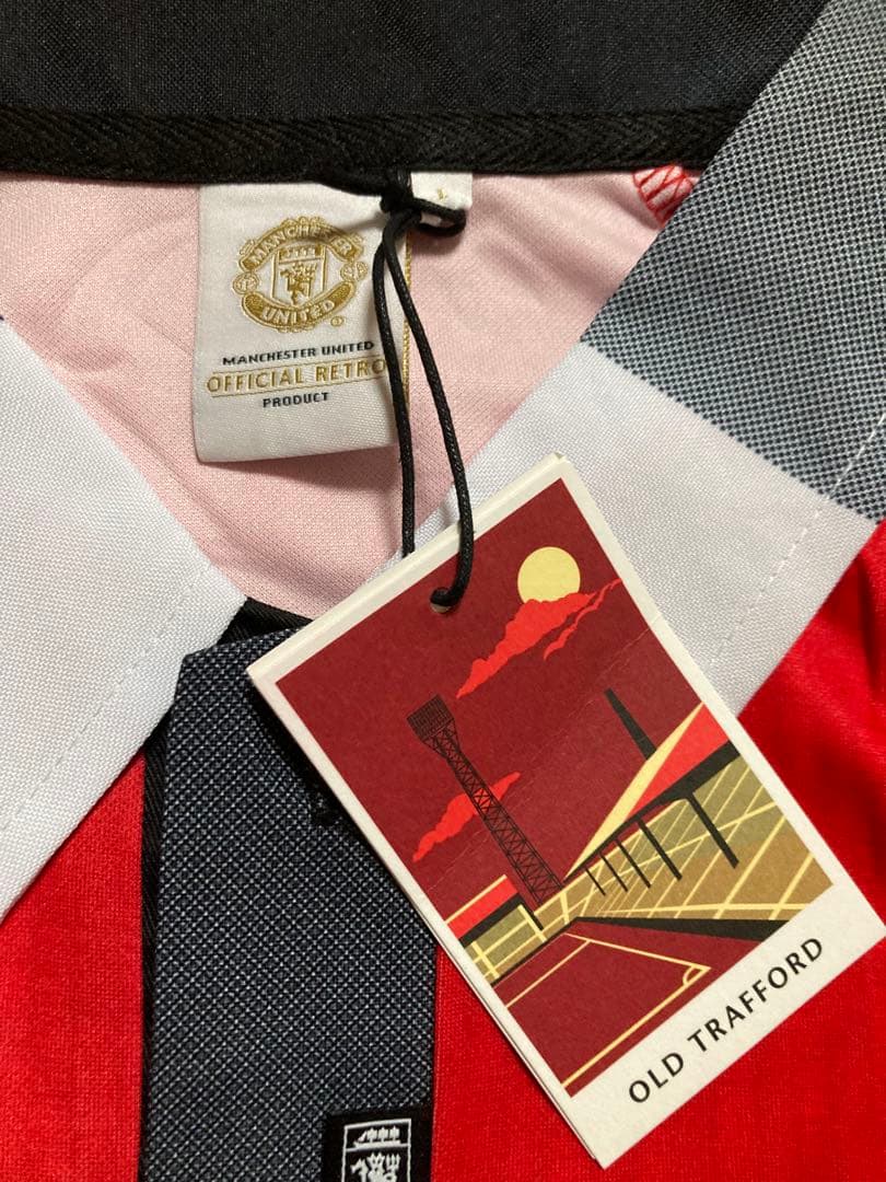 【新品未使用タグ付き】マンチェスターユナイテッド96-98復刻ホームユニフォーム