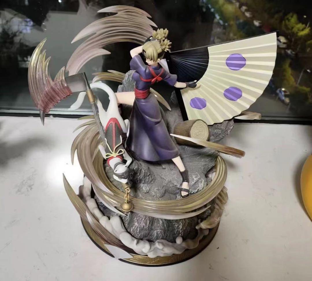 ナルト 奈良テマリ ガレージキット ガレキ スタチュー②