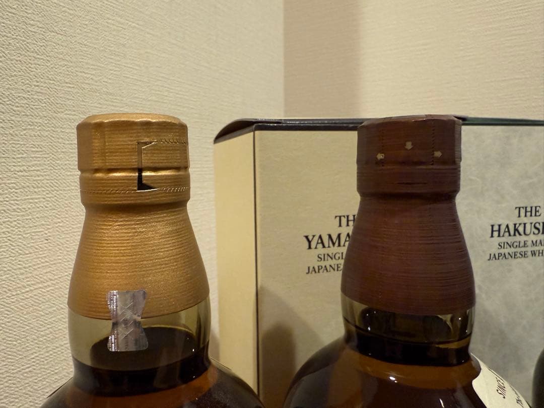 山崎12年・山崎・白州・響ウイスキー4本セット