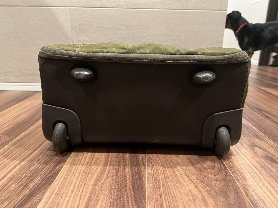 【値下】トゥミ TUMI グリーン キャリー機能付きバックパック