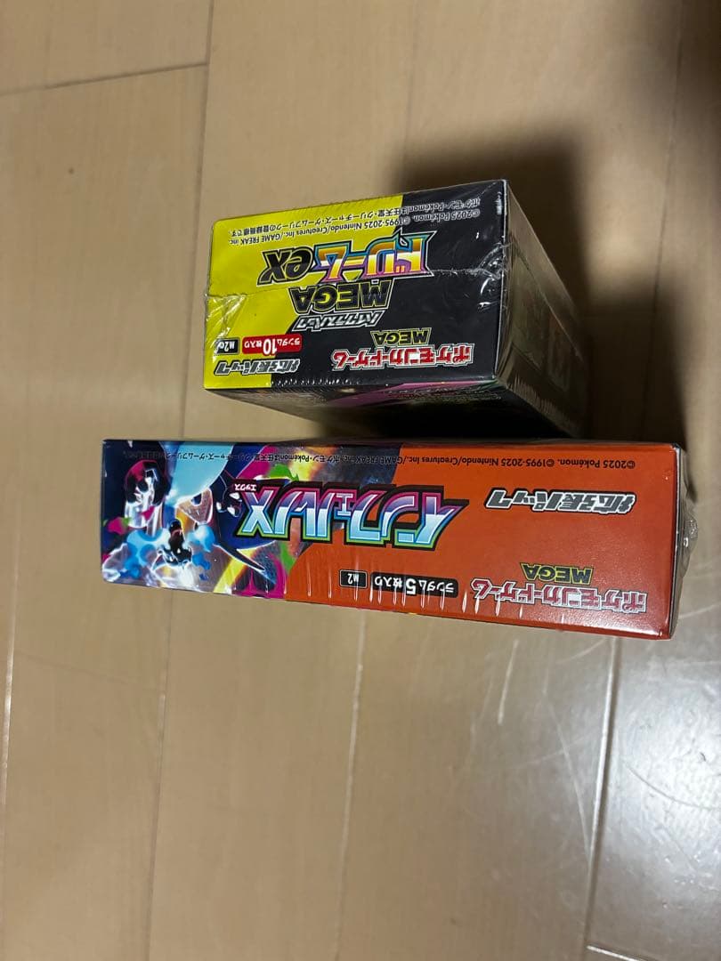 ポケモンカード　インフェルノX、MEGAドリームEX 各１BOX 新品未開封