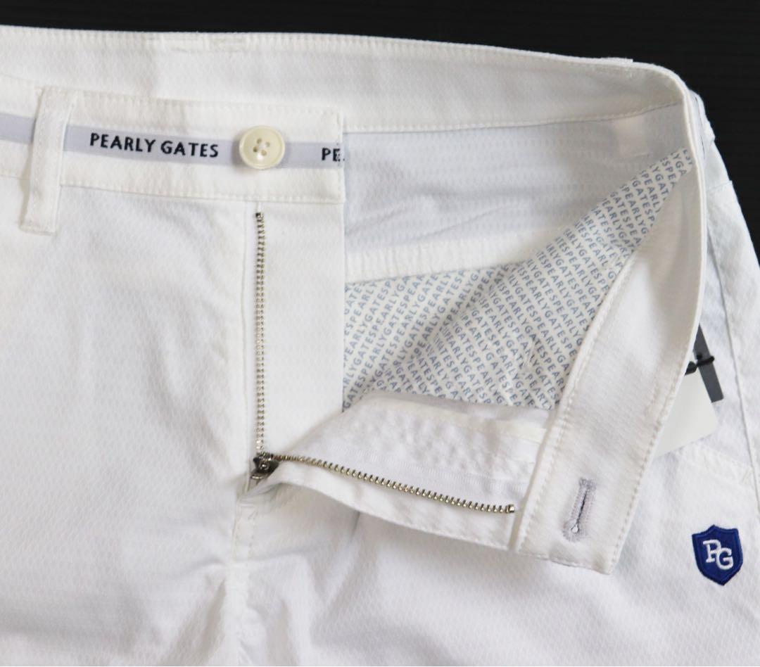 《パーリーゲイツ》未使用 ティー付き ストレッチショートパンツ 1(W74)