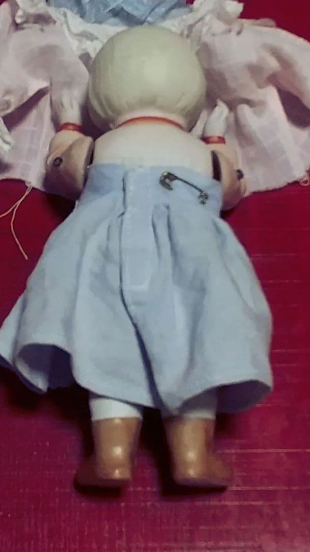 Hertwig❀アンティークビスクドール　大きめ20cm♪ミニベア付