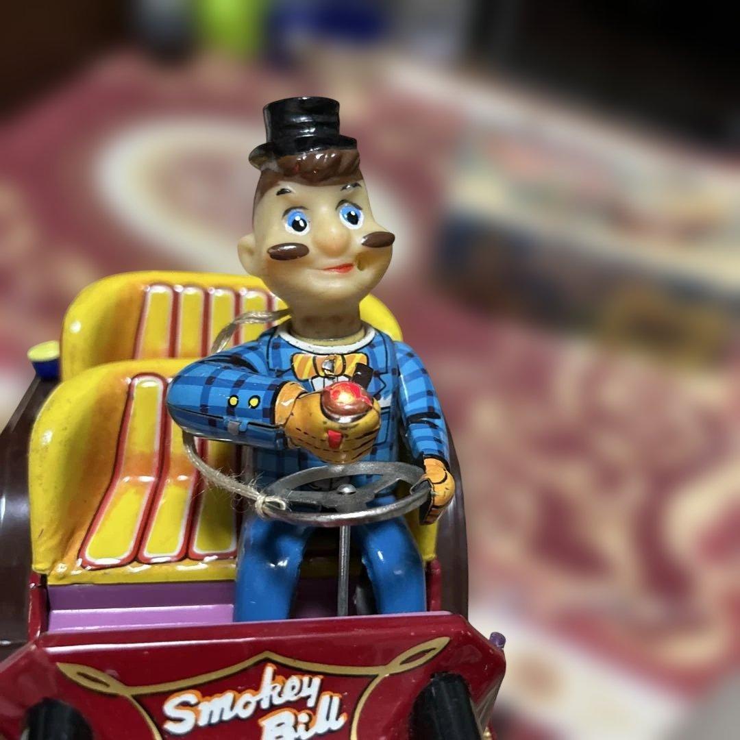 野村トーイ製 1960ブリキ玩具「OLD FASHIONED CAR」 外箱付き