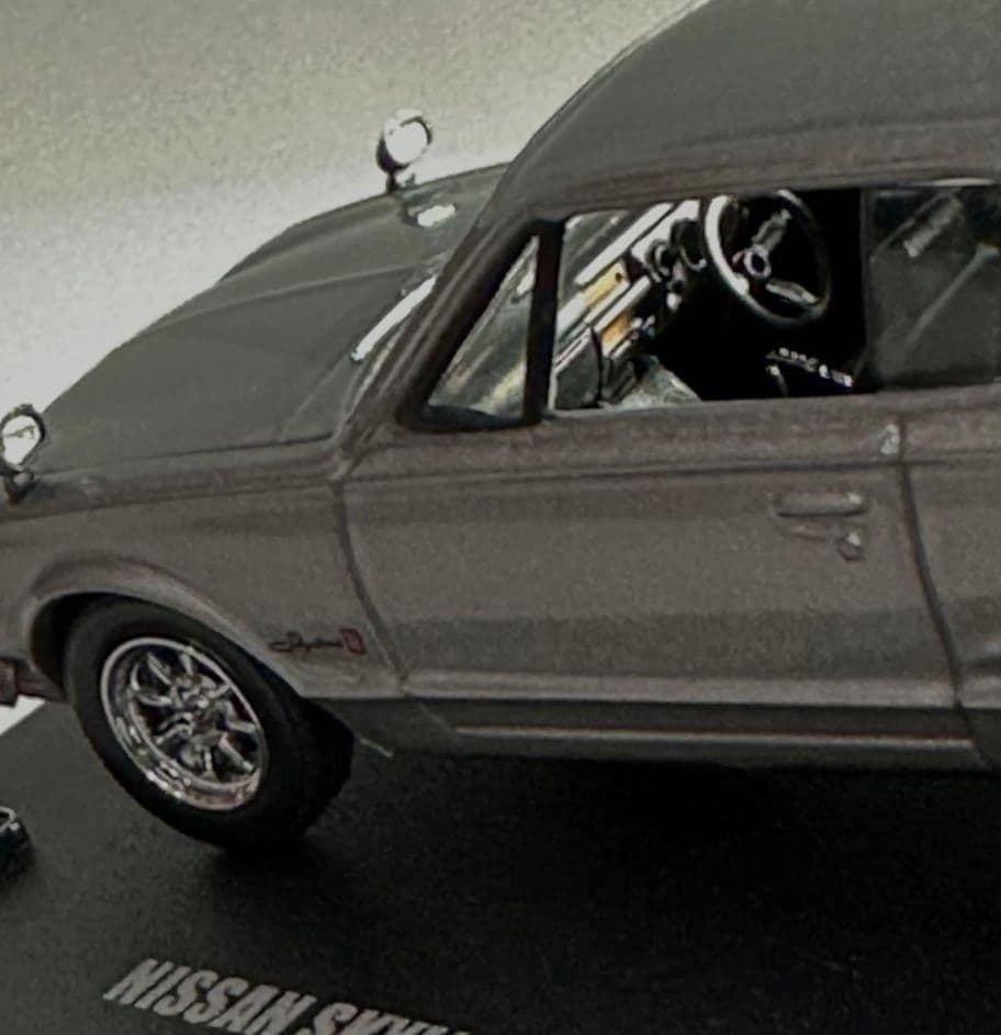 入手困難　フカシロ商事　ダイキャスト　1/43 スカイラインGT-R ハコスカ