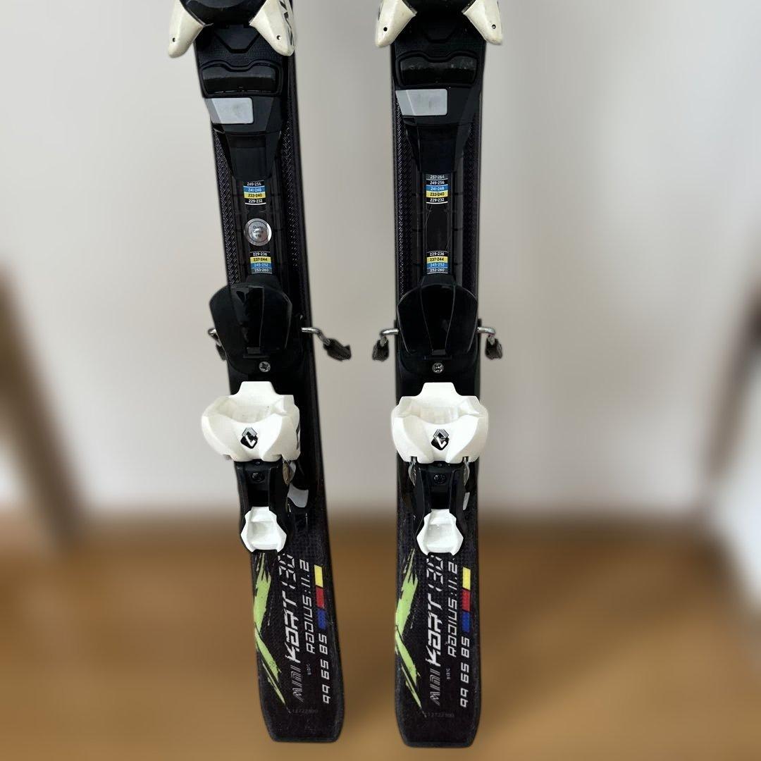 サロモンスキー板 ブラック/グリーン