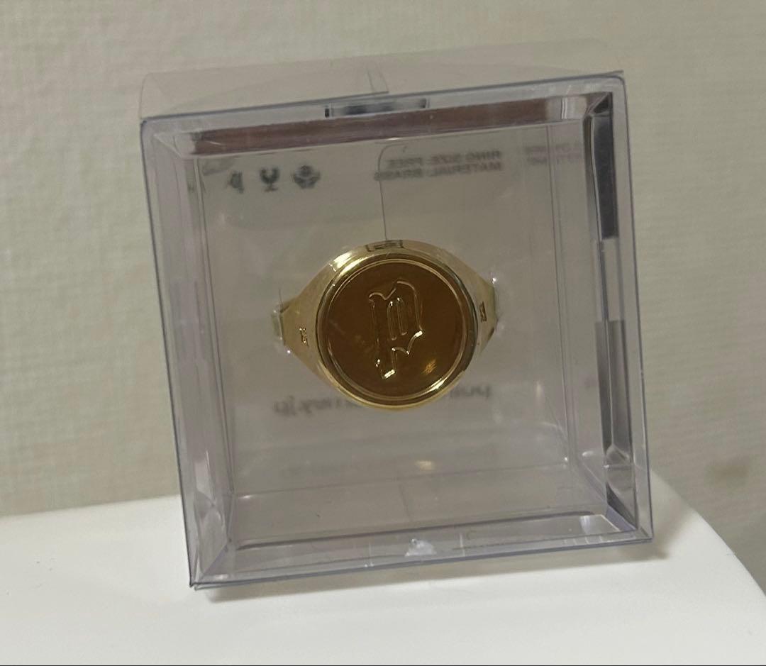 ミュージシャン pointless journey TOY RING GOLD ENGRAVED