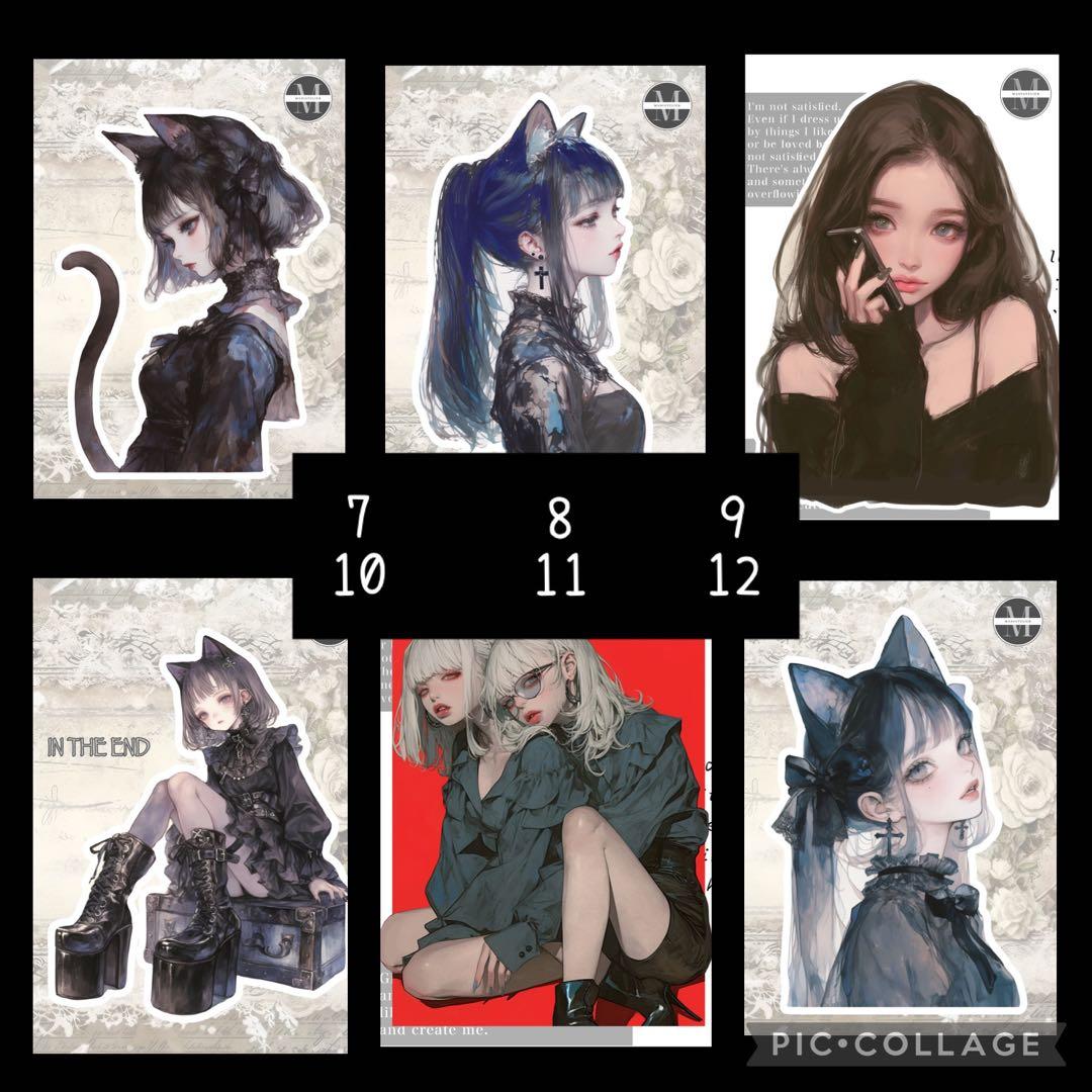 受付再開▶︎maniatelier/オリジナルステッカー