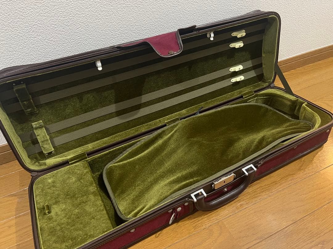 東洋楽器 バイオリンケース ESPRI エスプリオブロング レッド