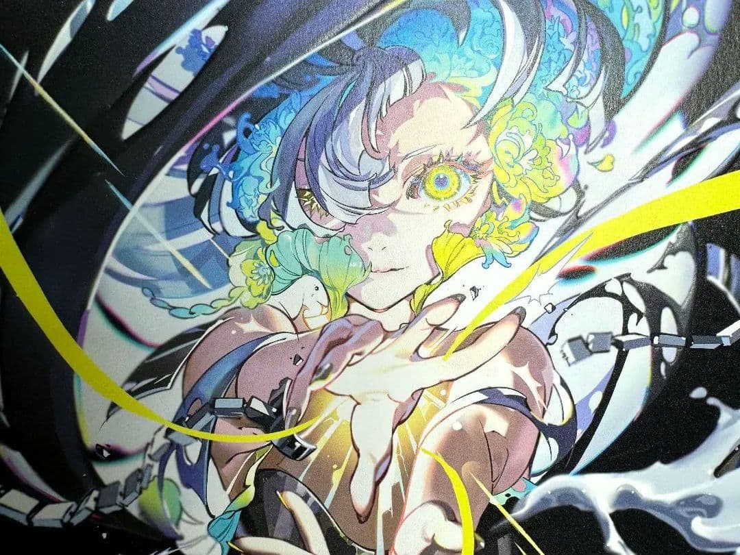 米山舞 Yoneyama mai EYE展 複製原画ED100 直筆サイン入り