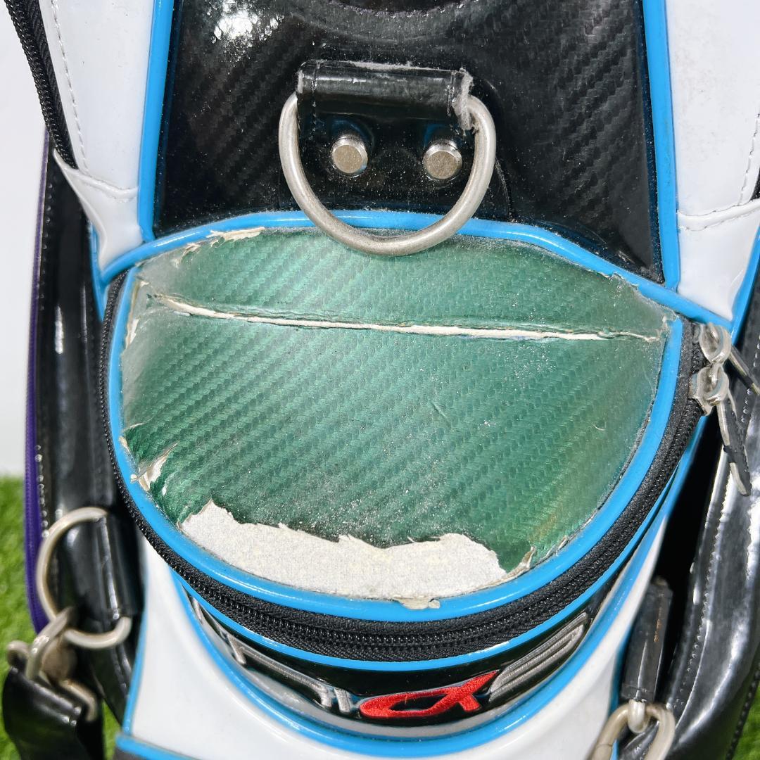 BASILEUS バシレウス 限定 エナメル ゴルフバッグ キャディバッグ