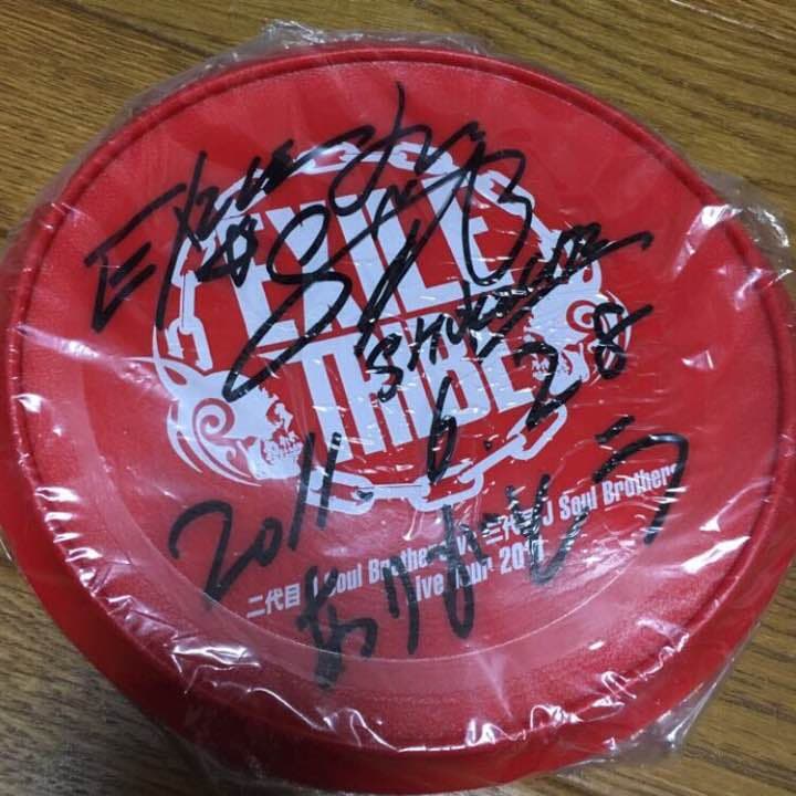 EXILE SHOKICHI サイン入りフリスビー含む3点セット