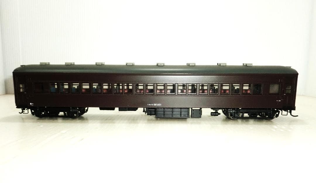 HOゲージ 天賞堂 32系国鉄旧客車 スハフ32形 北海道タイプ　室内灯付