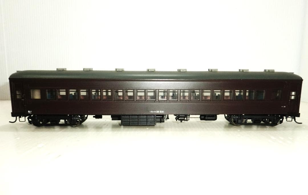 HOゲージ 天賞堂 32系国鉄旧客車 スハフ32形 北海道タイプ　室内灯付