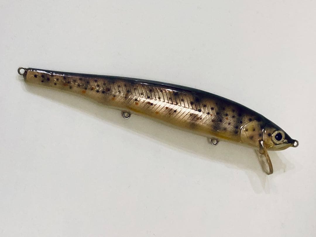 【1980s】オールドウッドベイト イワナ13.5cm WOODBAIT 激レア
