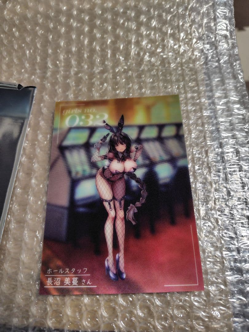 対魔忍 レンチキュラーカード 3Dカード カジノバニー バニーガール コミケ