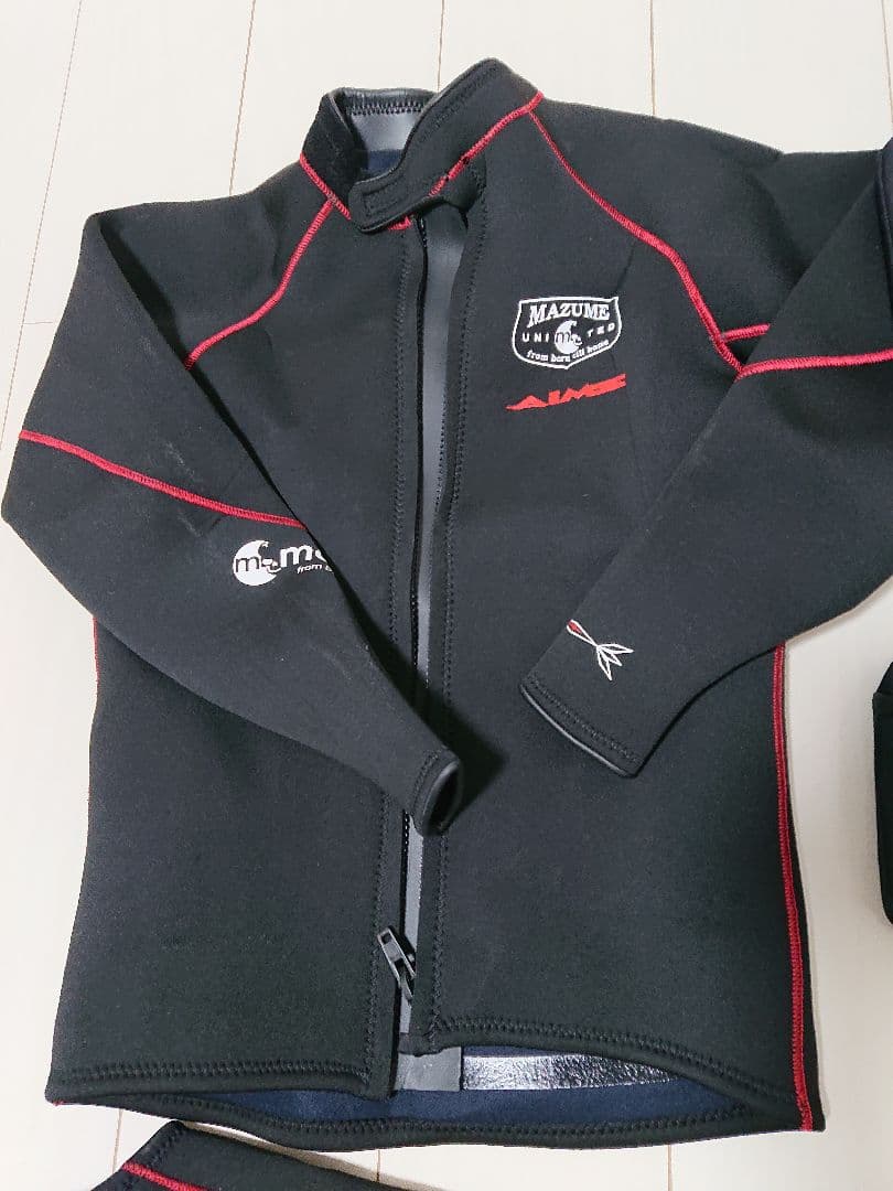 マズメ ウエットスーツ フローティングベスト 4点セット