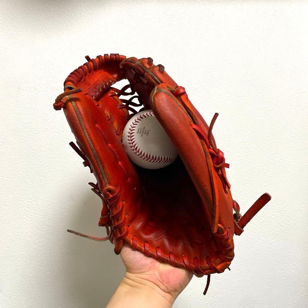 スラッガー 型抜群 即戦力 硬式 内野手用グローブ