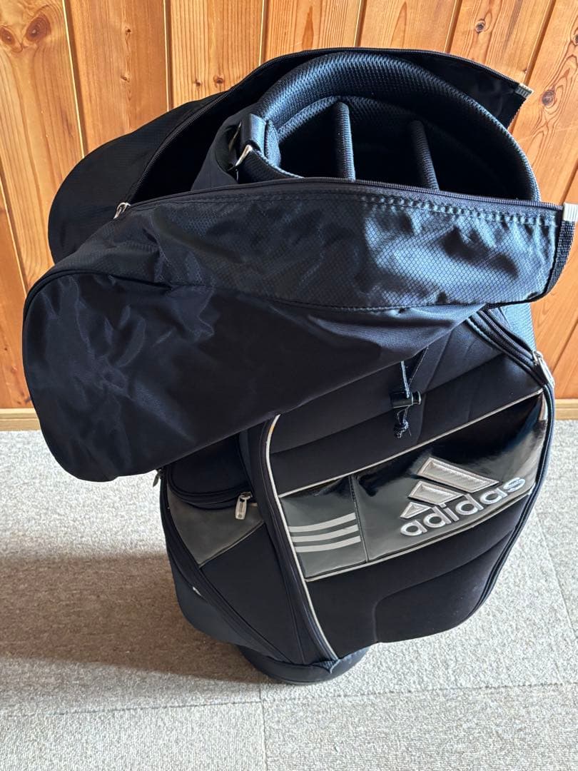 ゴルフバッグ　キャディバッグ　adidas