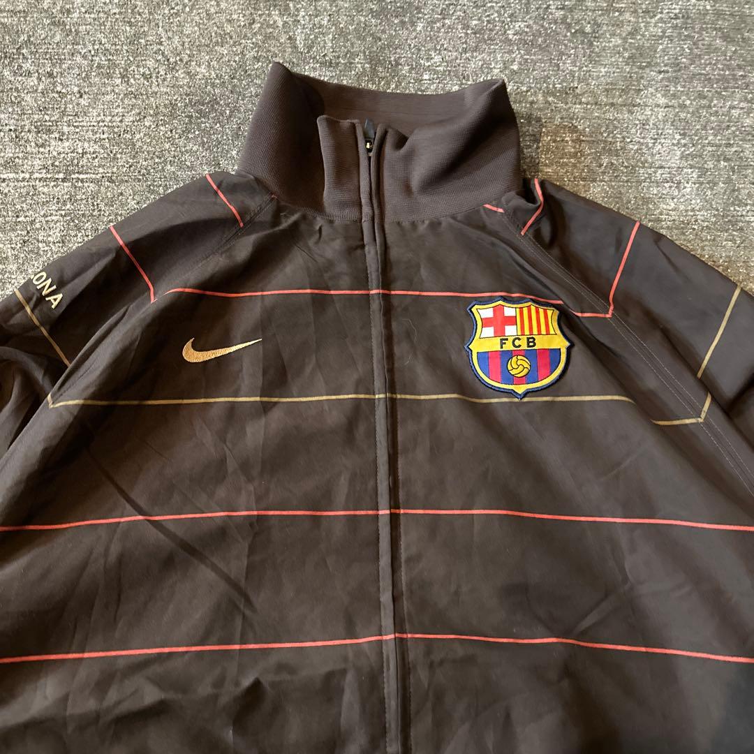 バルセロナ NIKE トラックジャケット ジャージ2007-2008モデル XL