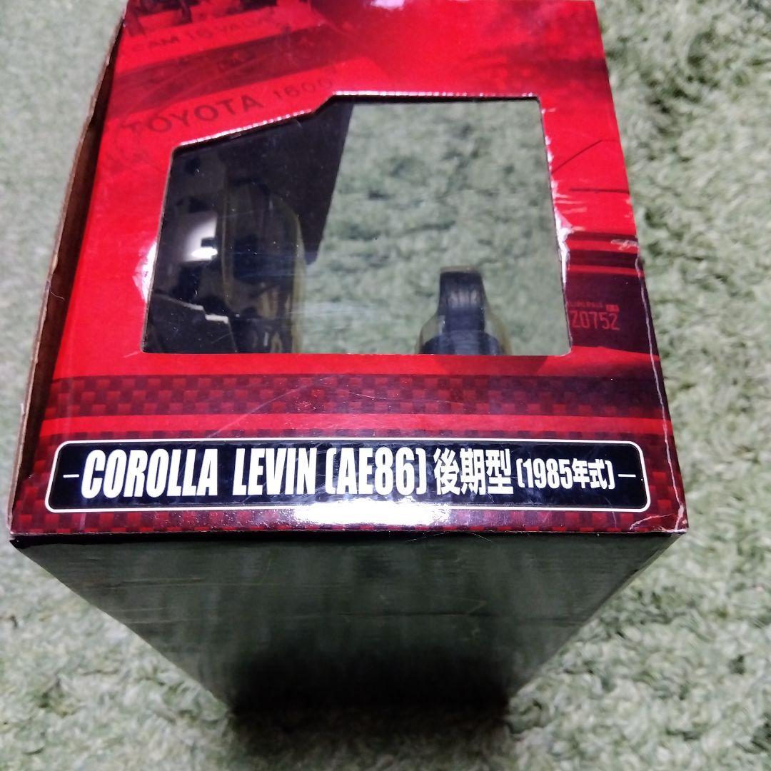 トヨタ AE86 カローラ レビン 後期 1985年式　ダイキャスト　ミニカー