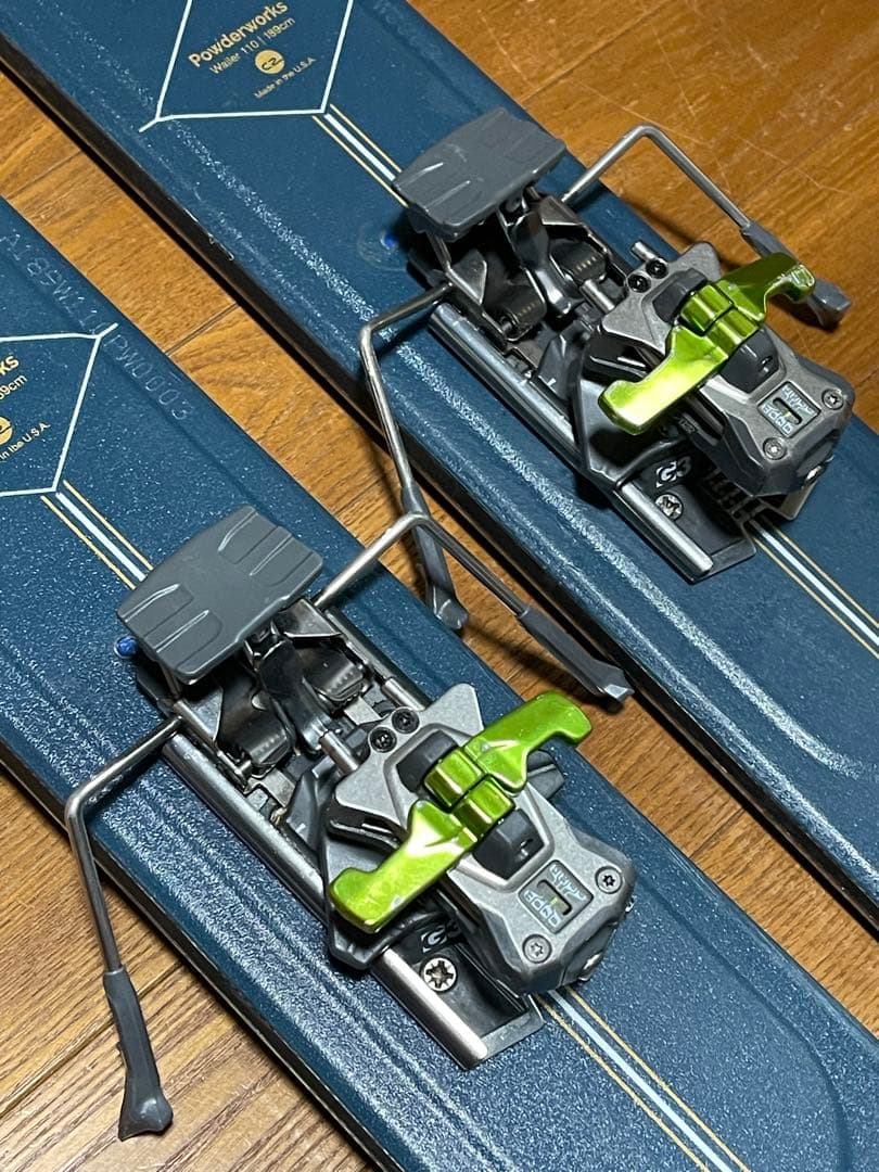 美品セット DPS Wailer110 G3 ZED シール クランポン 4点！