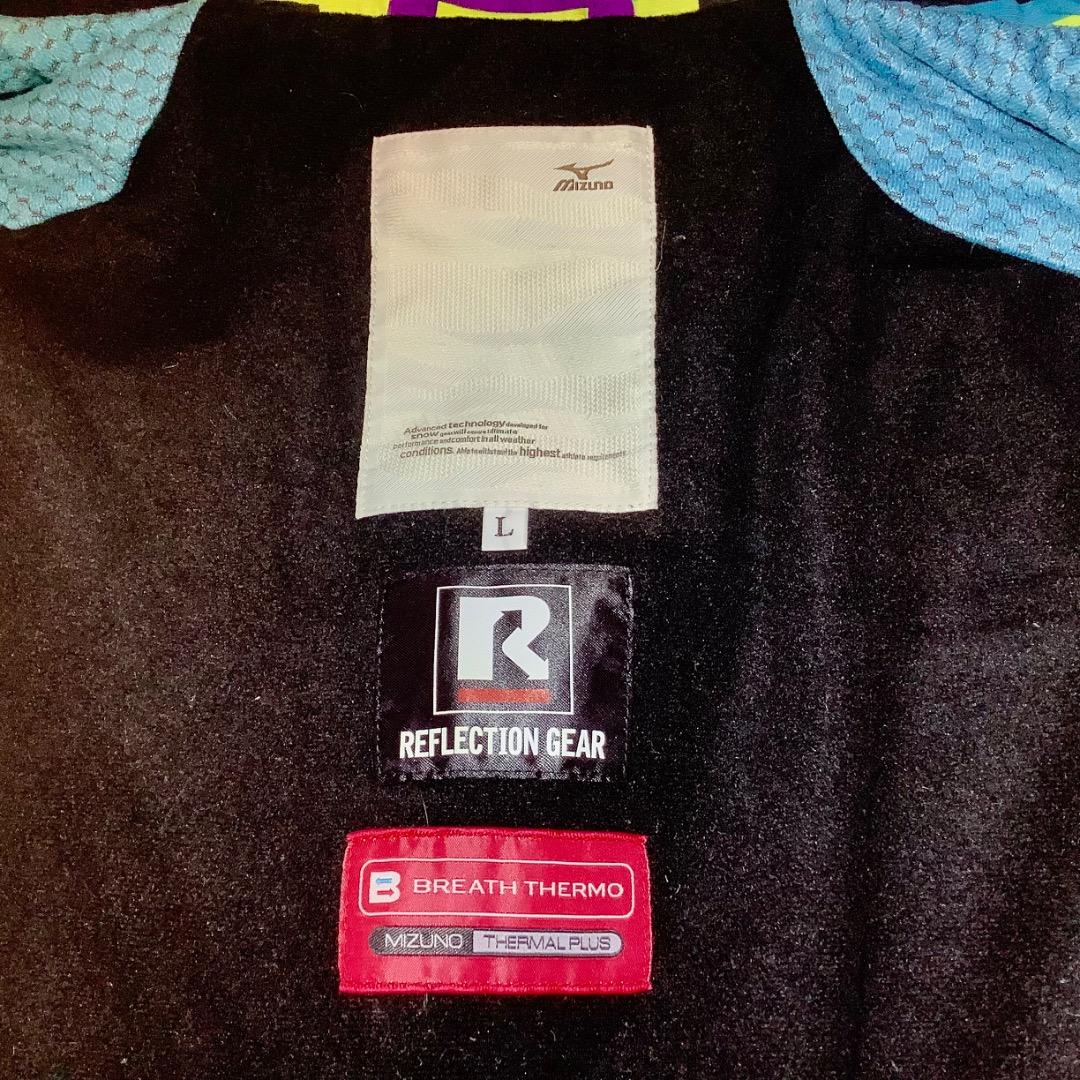 beret 品です。ミズノ　メンズ　上下　スキーウェア　Lサイズ　美品