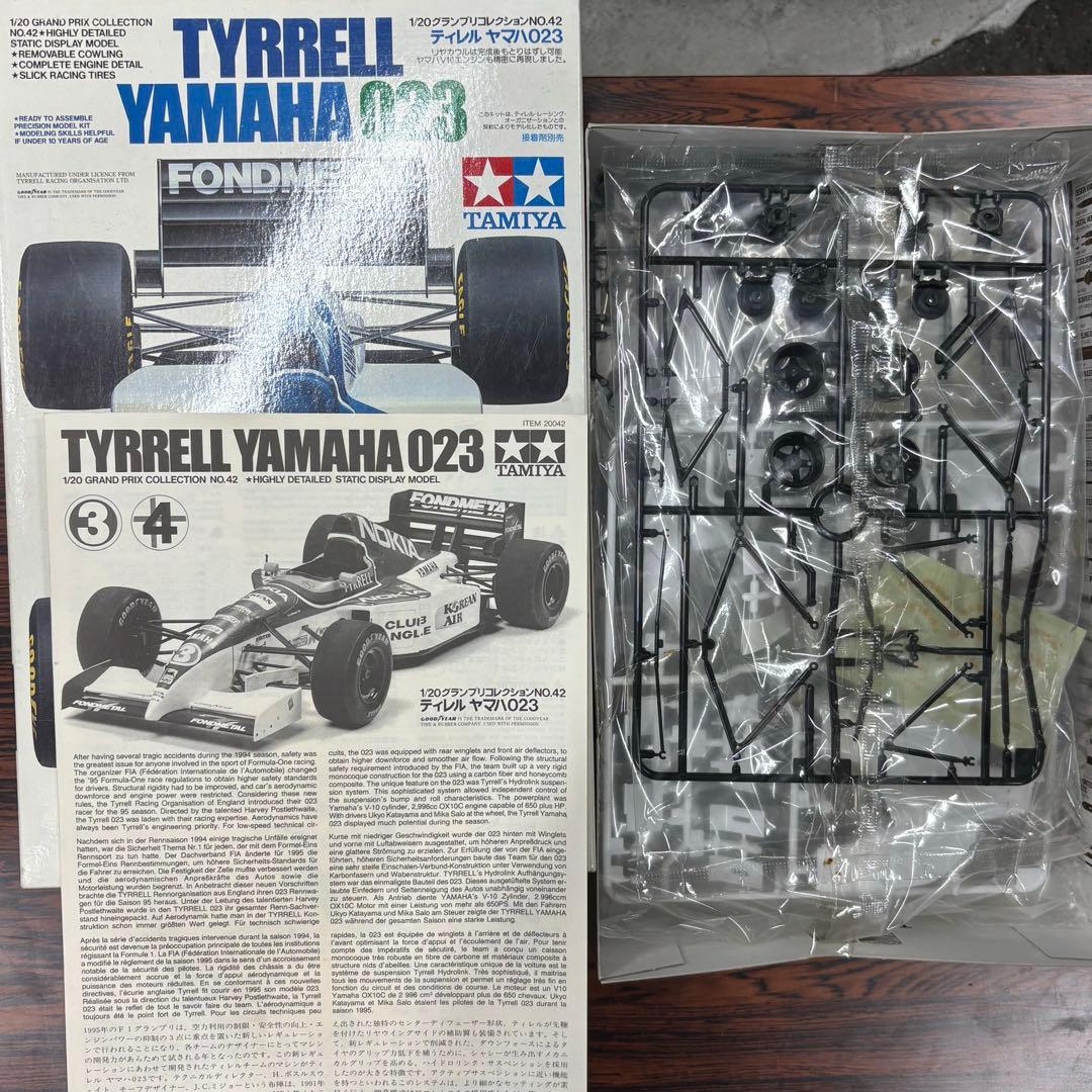 TAMIYA TYRRELL YAMAHA 023 1/20 プラモデル