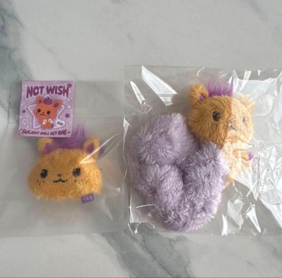 NCT WISH MD ペンライトキーホルダー シュシュ シオンセット