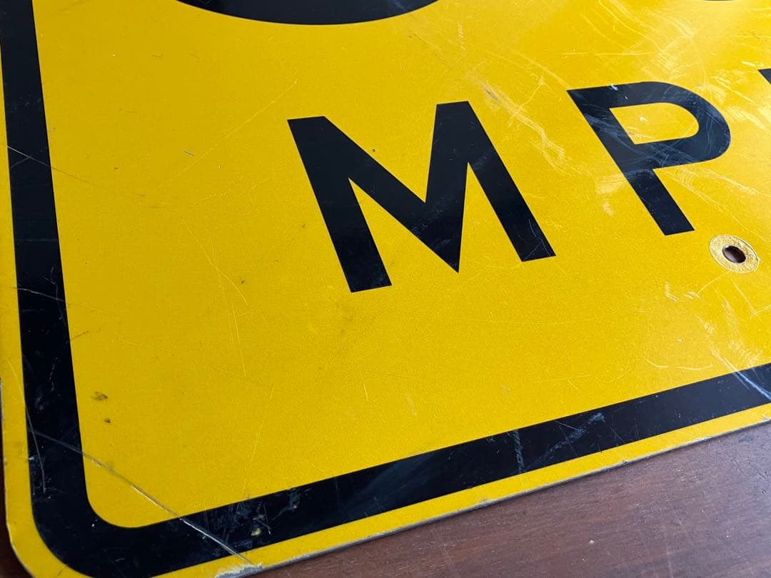 道路標識◆道路看板◆トラフィックサイン◆ロードサイン◆ストリート◆30MPH