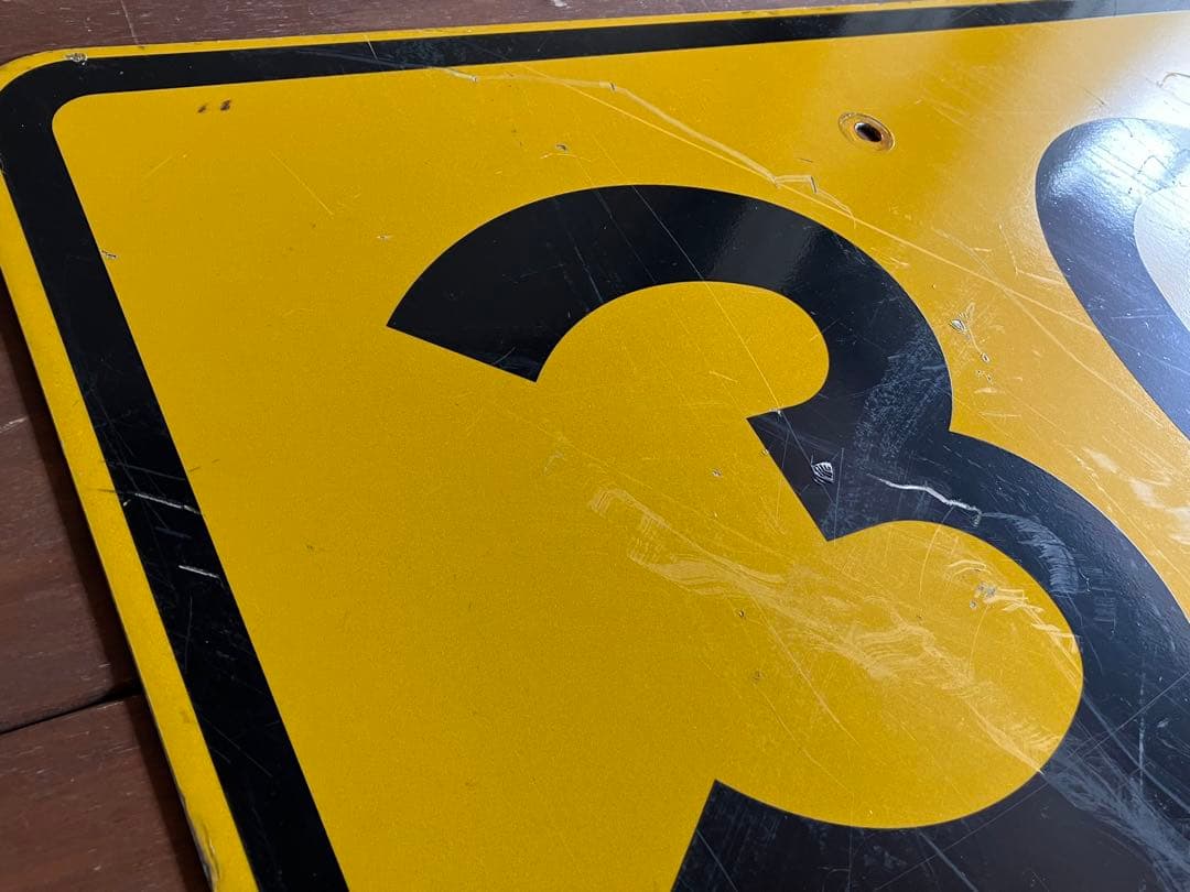 道路標識◆道路看板◆トラフィックサイン◆ロードサイン◆ストリート◆30MPH