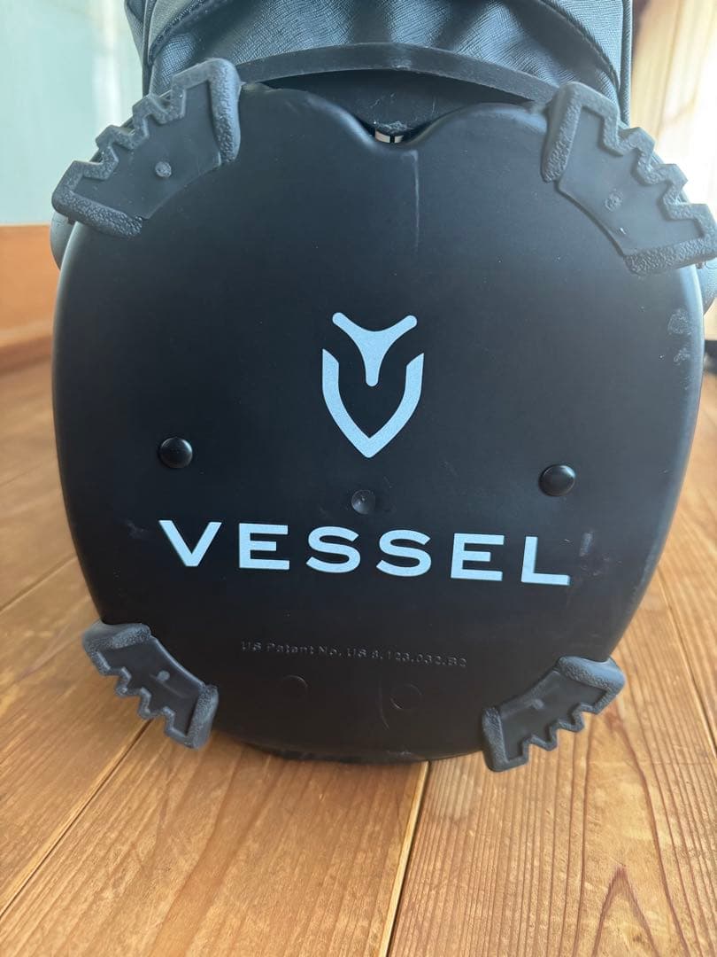 vessel ベゼル　ゴルフバッグ　7.5型　ブラック