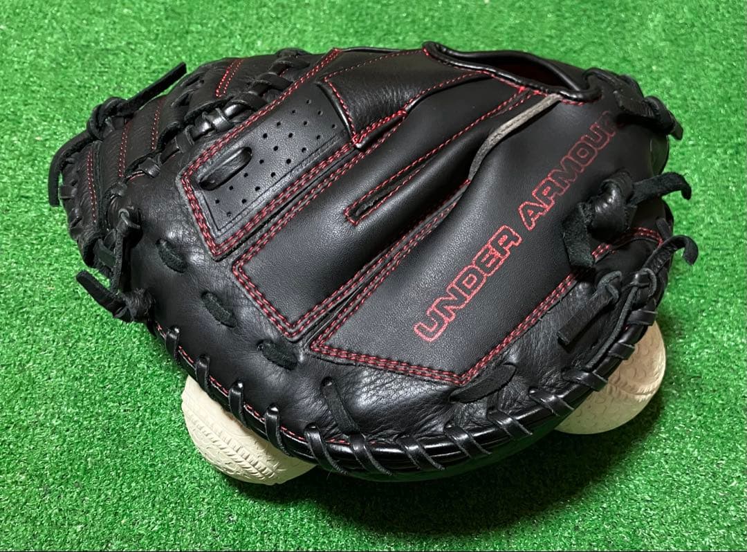野球 キャッチャーミット アンダーアーマー ブラック UACM-100Y 少年