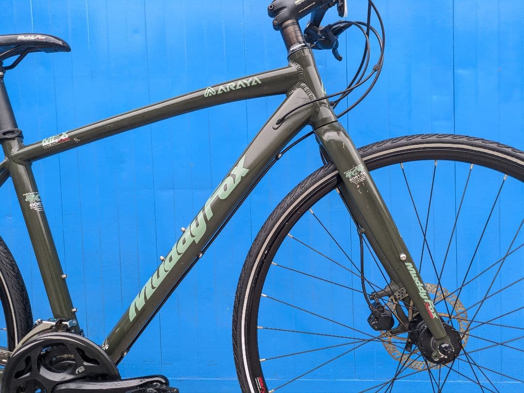 美品　ARAYA 　クロスバイク　ディスク 本日平針引取　中古　自転車