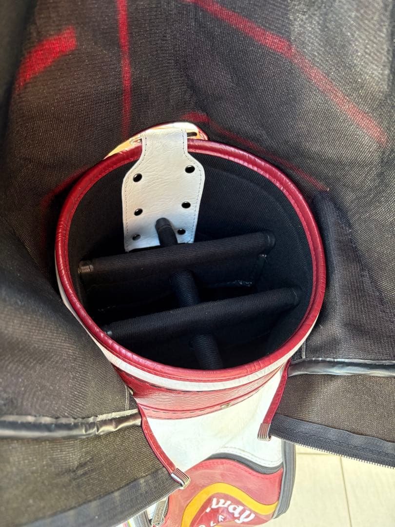 Callawaygolf BIG BERTHA レザーキャディバッグ レア 美品