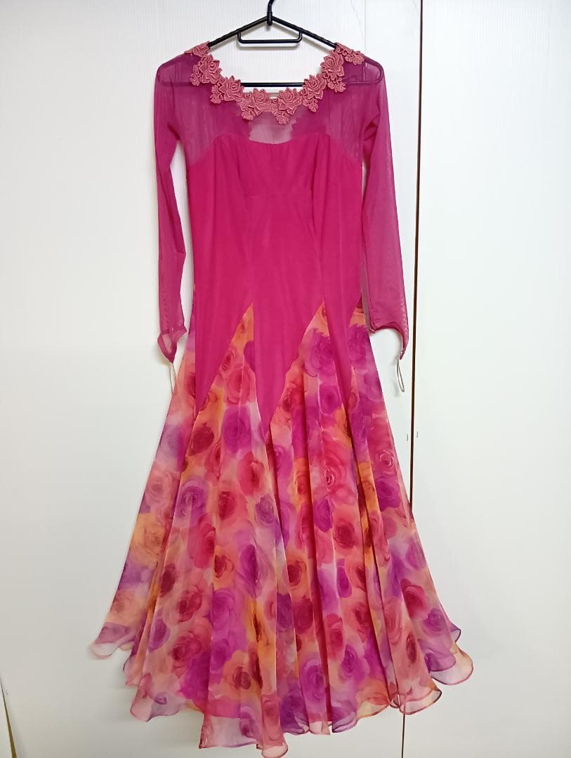 セキネ　Lovely dancing　社交ダンス衣装　7号　ドレス　ワンピース