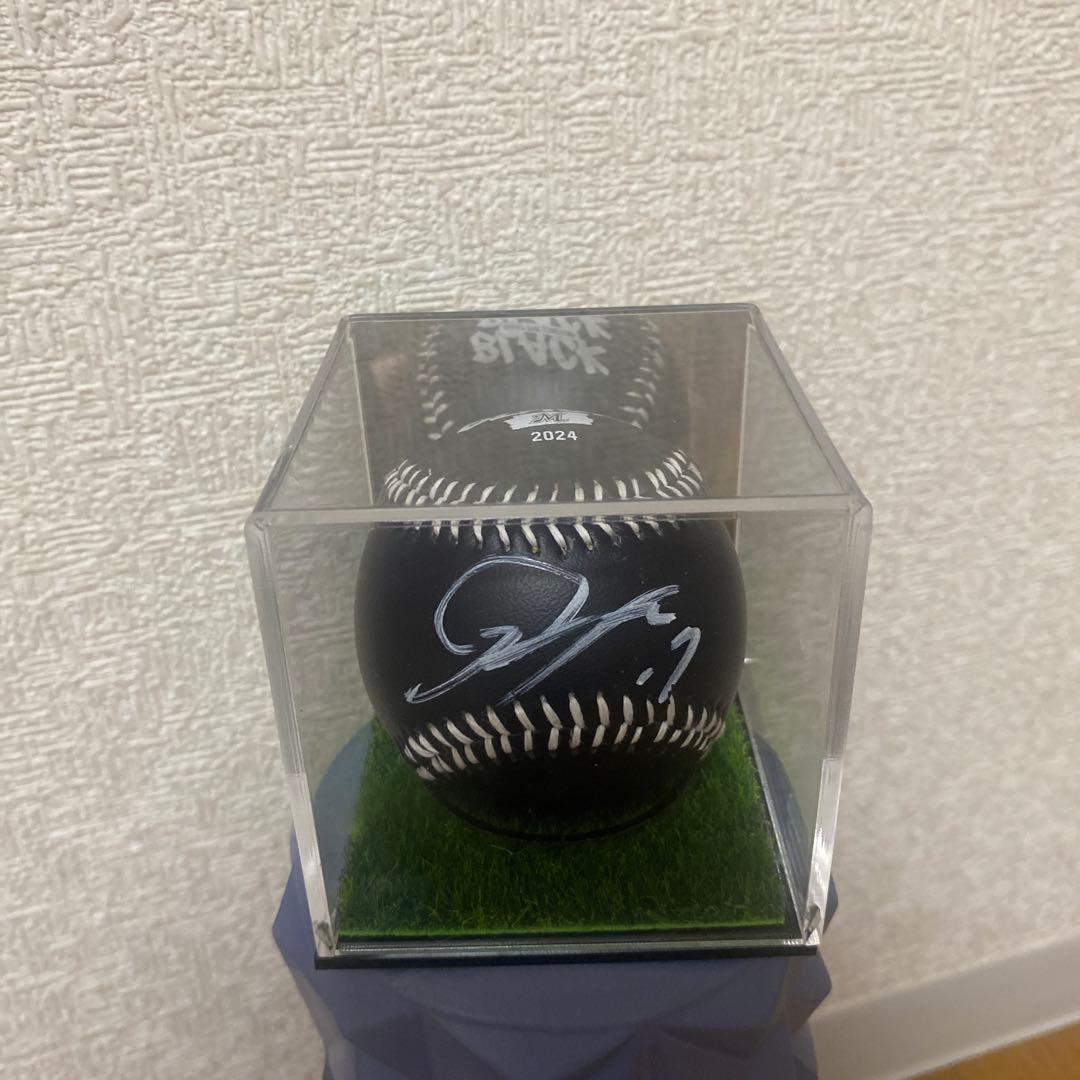 佐々木朗希投げ入れ直筆サインボール