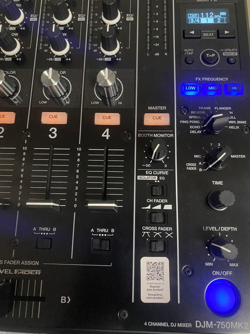 dh DJM 750mk2 24年製 説明文必ずお読みください。