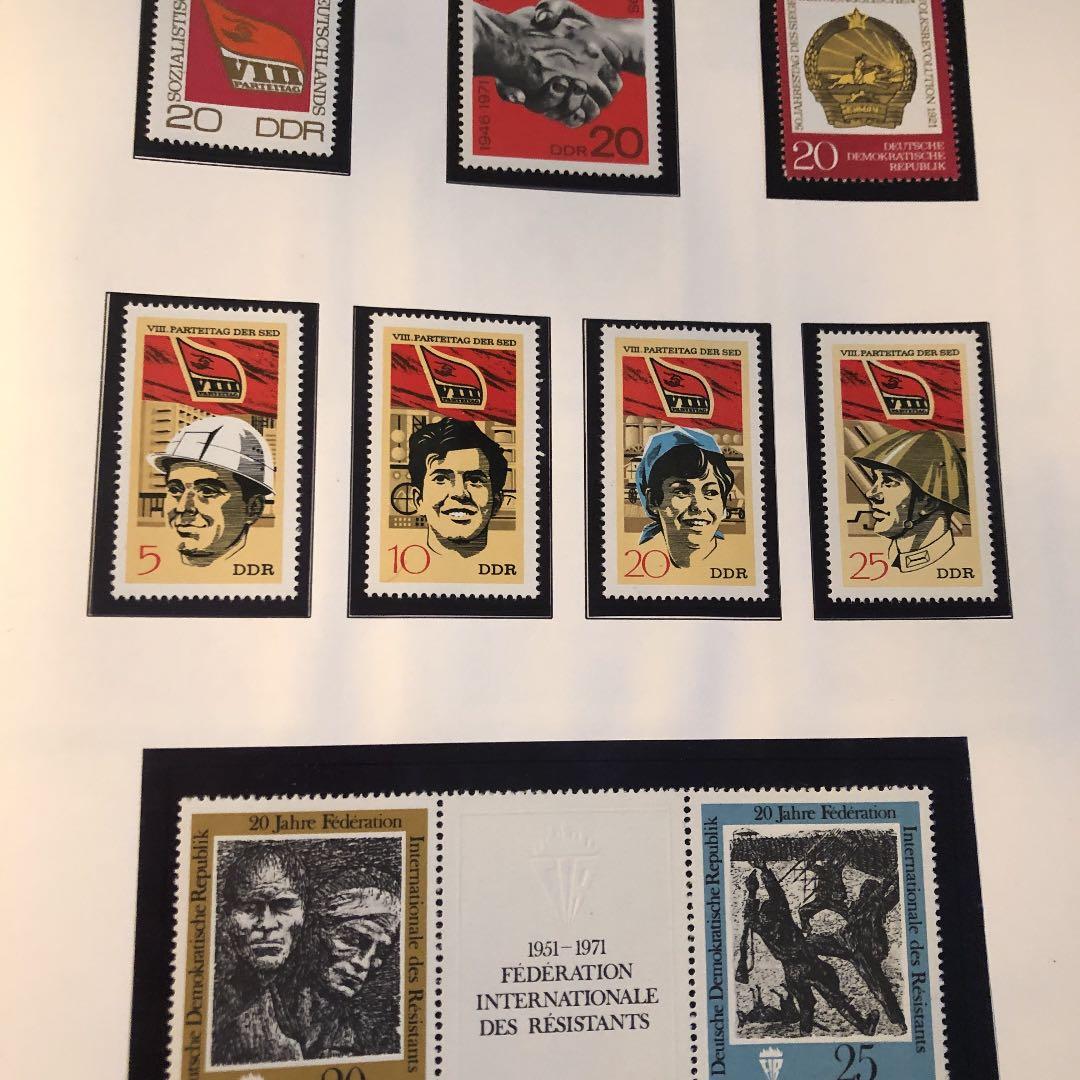 外国切手収集アルバム