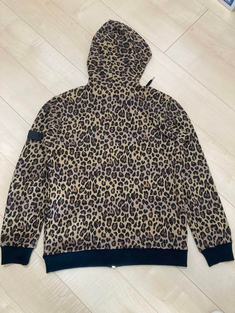 【新品】パーリーゲイツPEARLYGATES/メンズ/ヒョウ柄パーカー【M】