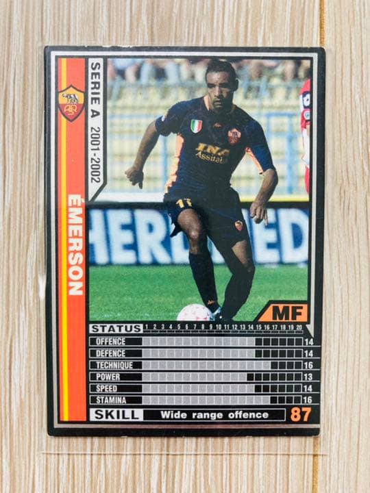 中田英寿、トッティ、海外、サッカーカード