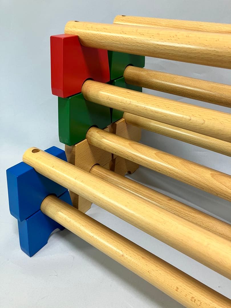 ≪美品≫カラー運動棒(10本組) マスセット株式会社 71355