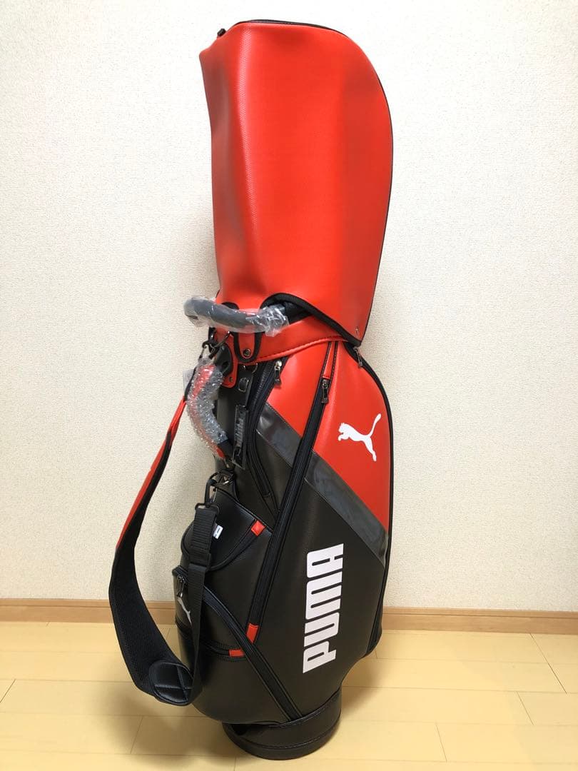 【新品】PUMA GOLF 軽量　カラーブロッキング　キャディバッグ　9.5型