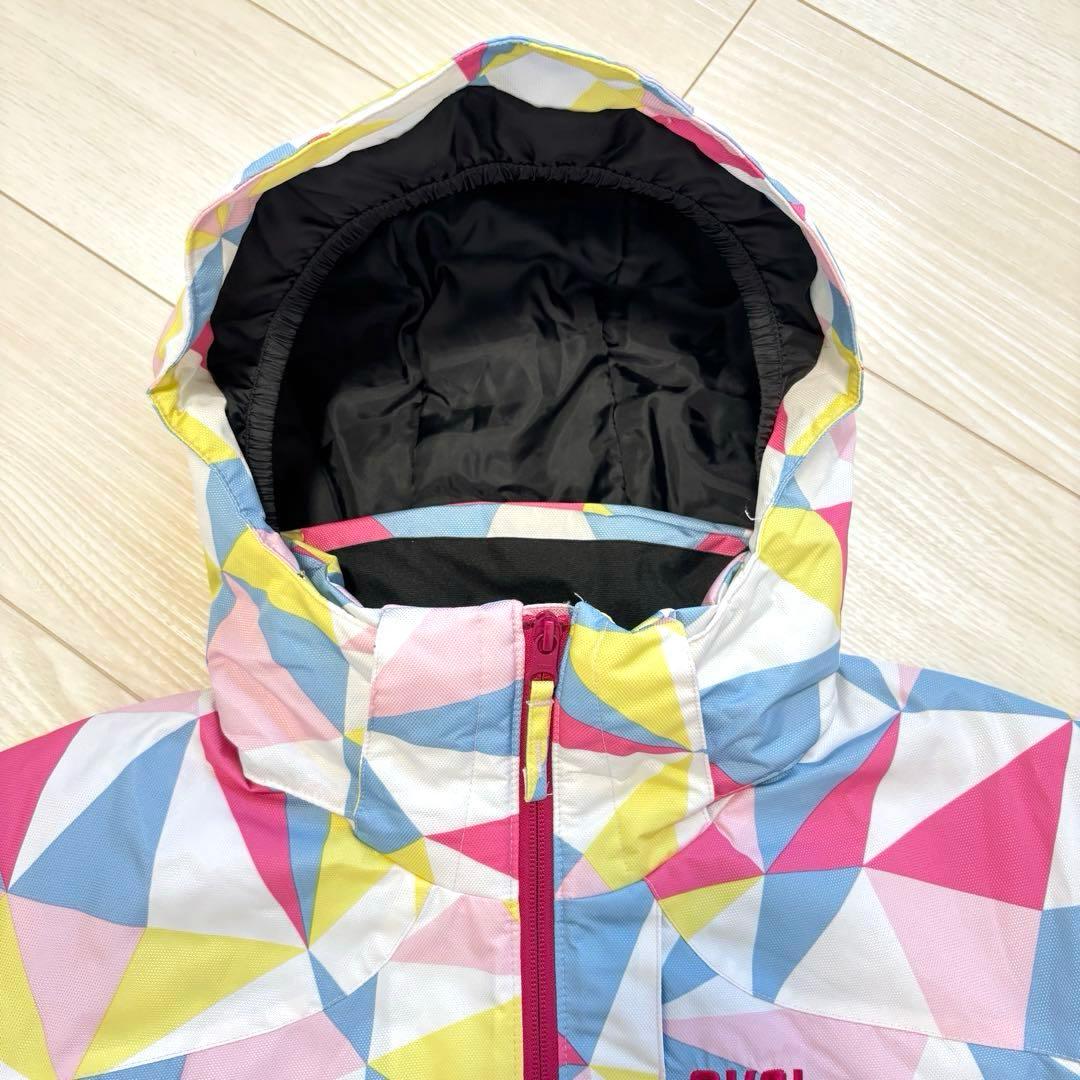 【美品】イーボル 上下セット スキーウェア スノーボード 女の子 160