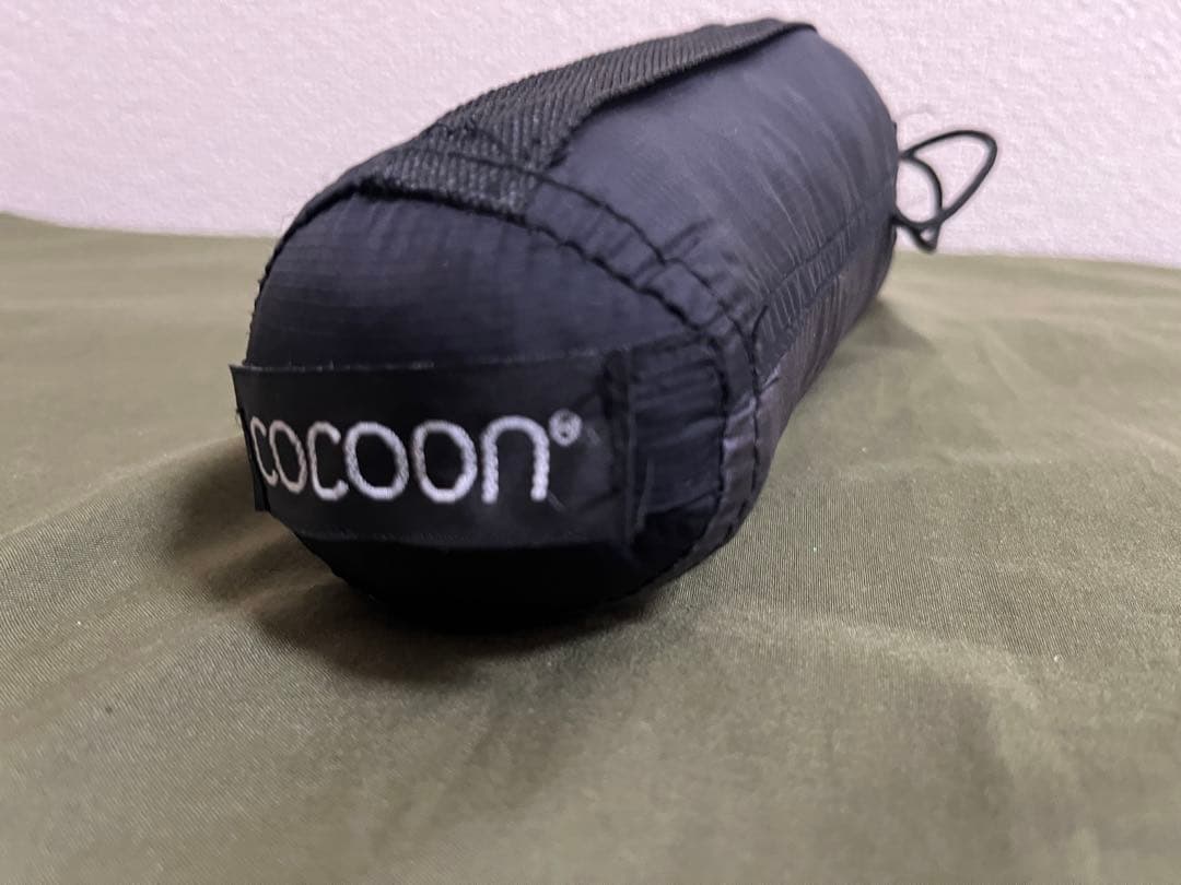 コクーン Insect shield サファリトラベルシーツ シルク　グレー