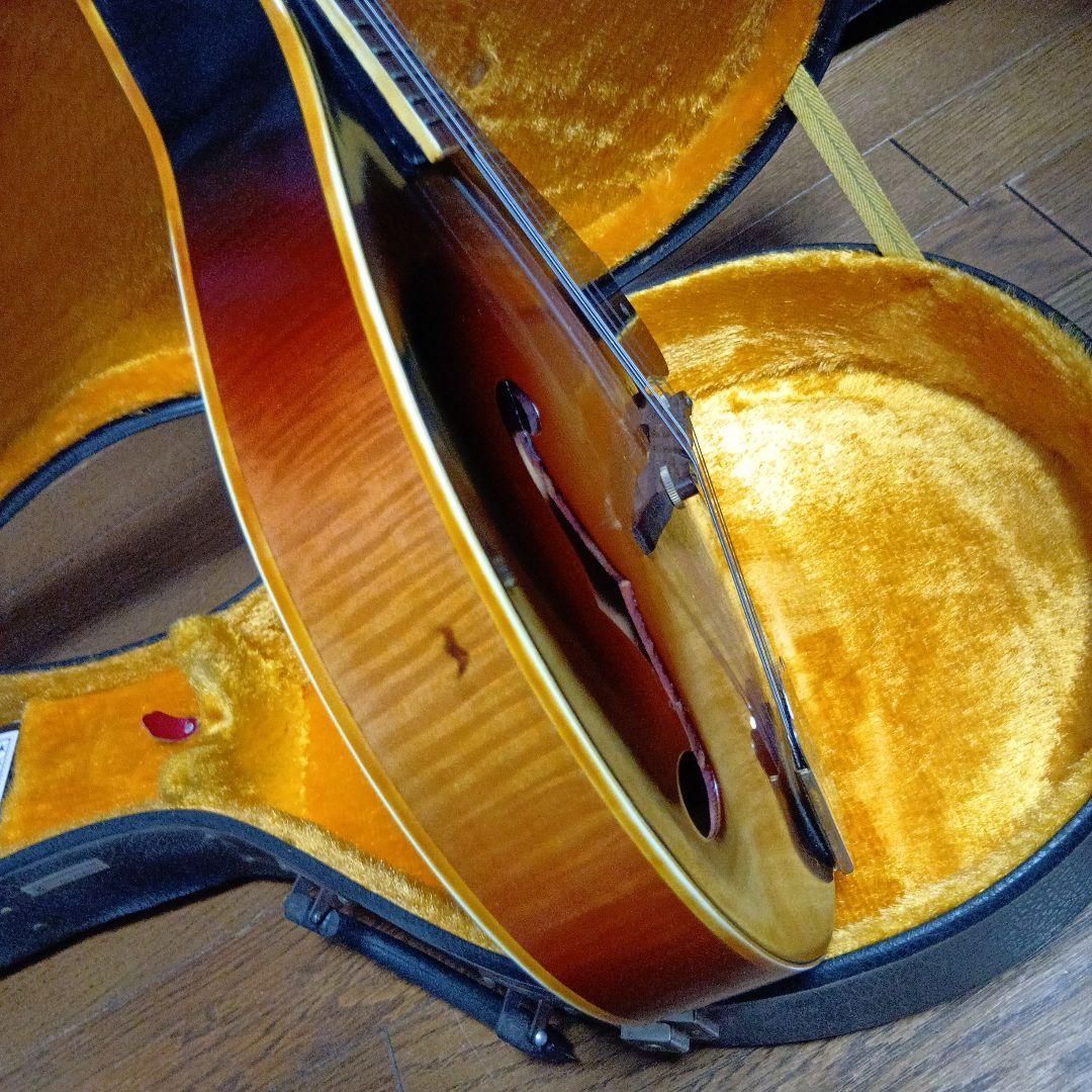 Jumbo製サンバースト 8弦 マンドリンJM-50 本体 ハードケース付き