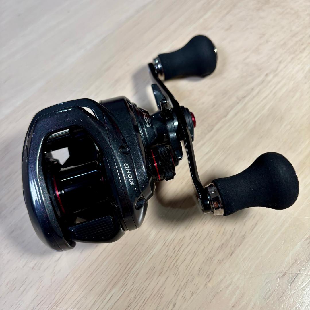 【美品】シマノ 炎月 エンゲツ BB 100HG 右ハンドル 22年モデル