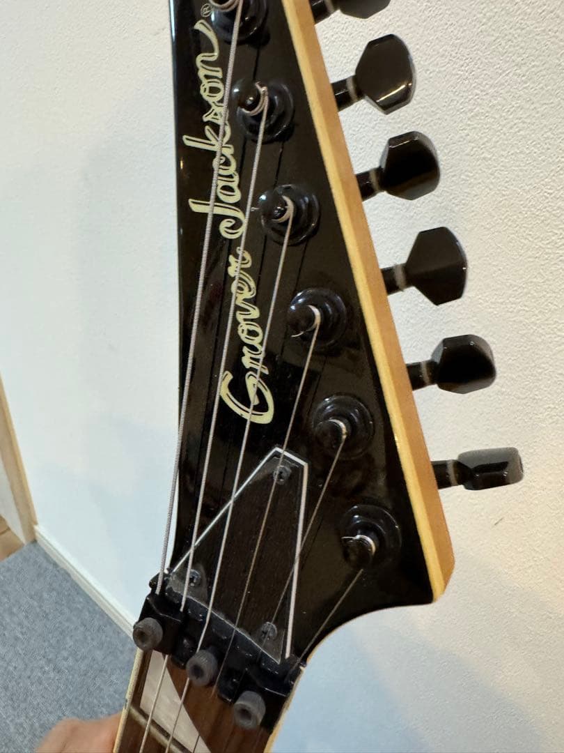 エレキギター　ジャクソンスターズ　ブラック　ケース付き